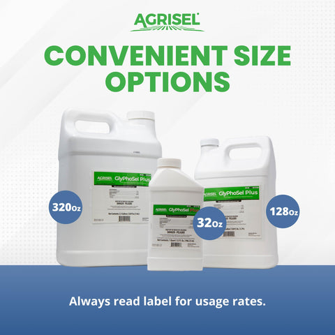 Illustration of long-lasting residual weed control from GlyPhoSel Plus.