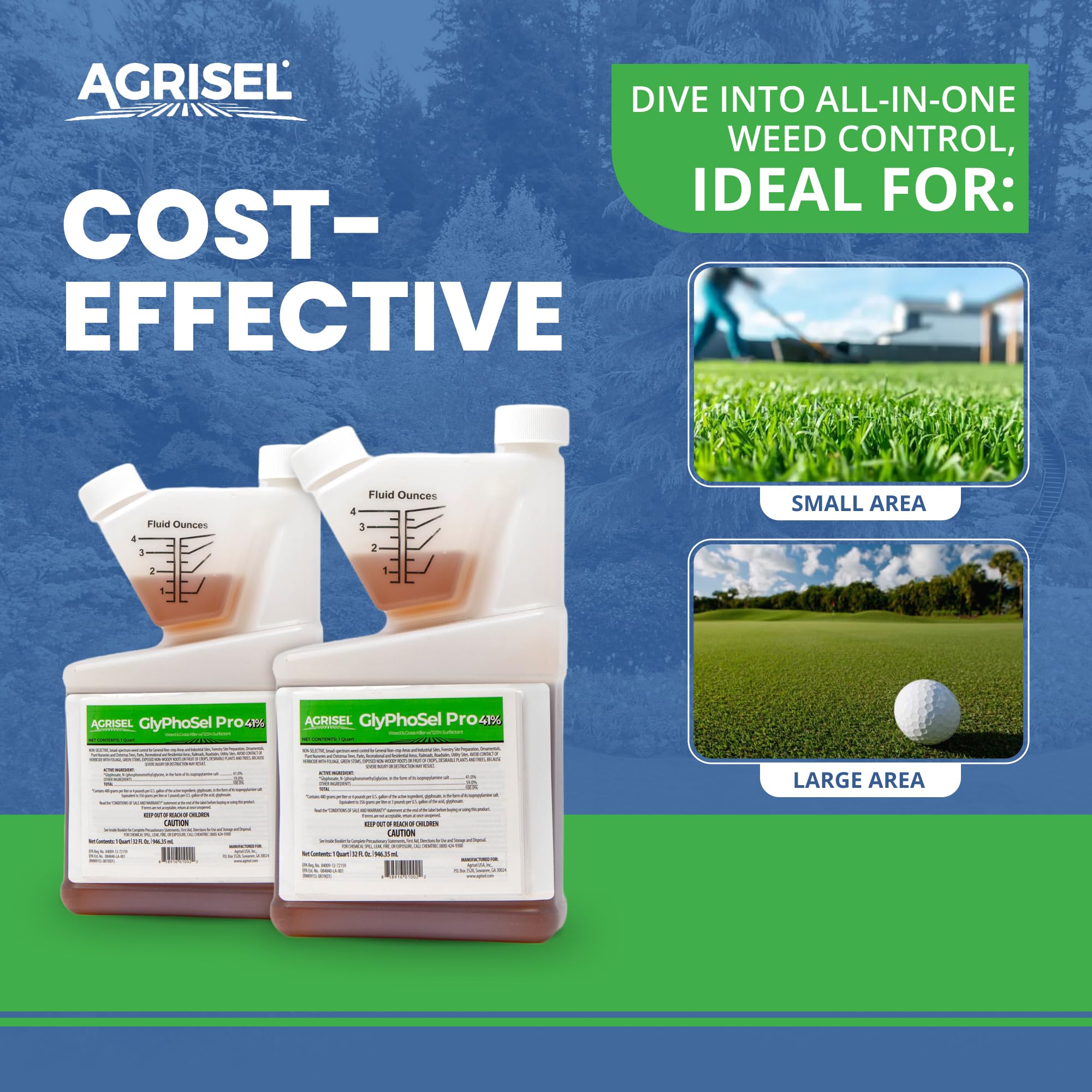 Agrisel GlyPhoSel Pro 3-pack gloves for safe handling