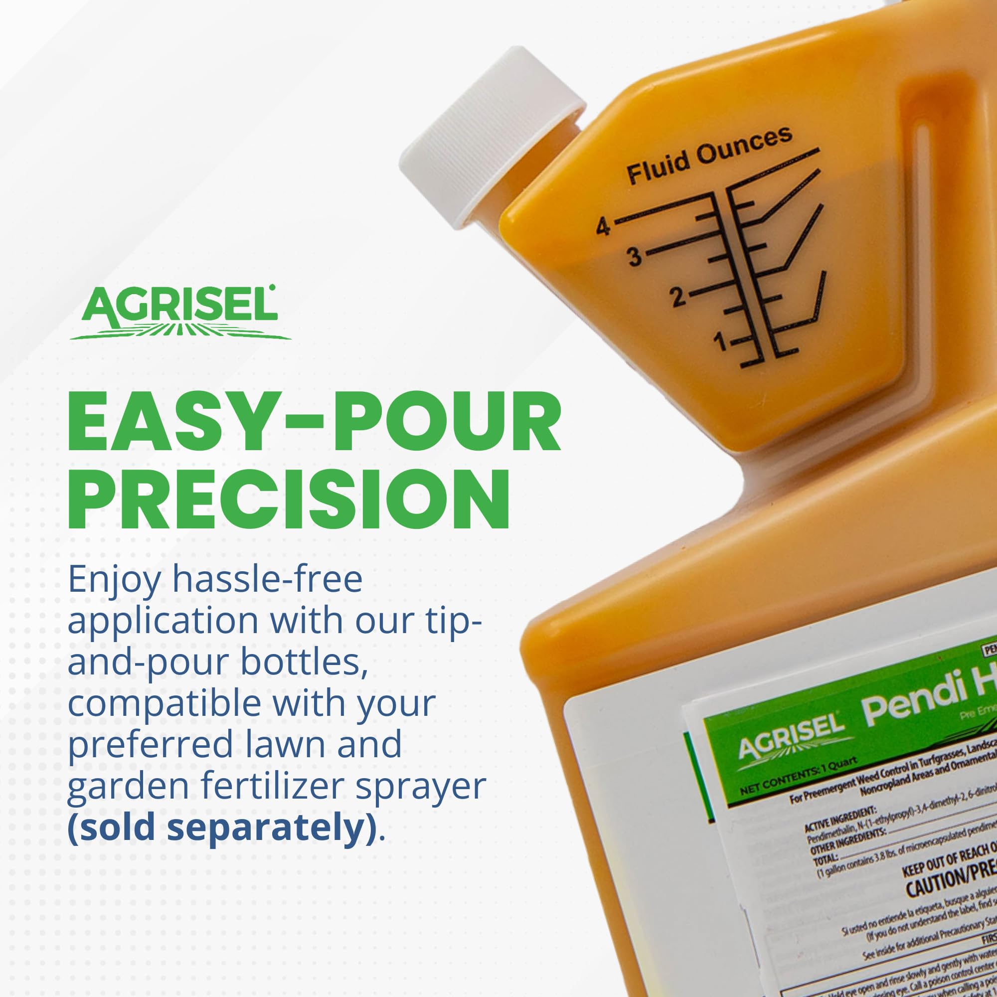Agrisel Pendi Hydrocap gloves 3-pack accompany the weed killer for protection