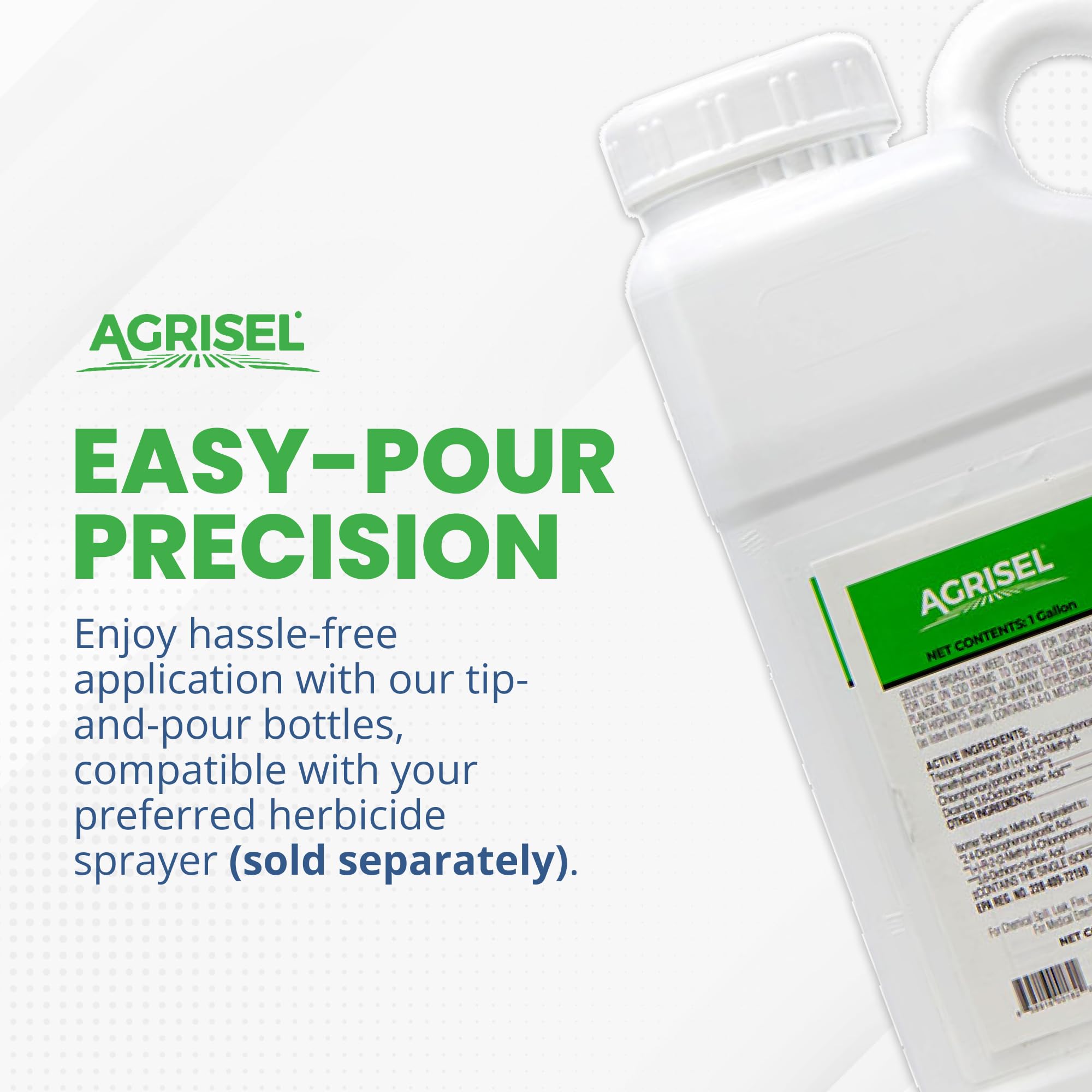 Agrisel protective gloves 3-pack included for safe handling