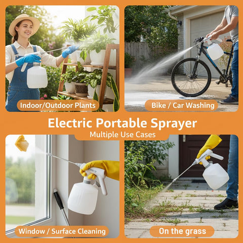 Agrizone sprayer suits garden care, home cleaning, and pet care tasks
