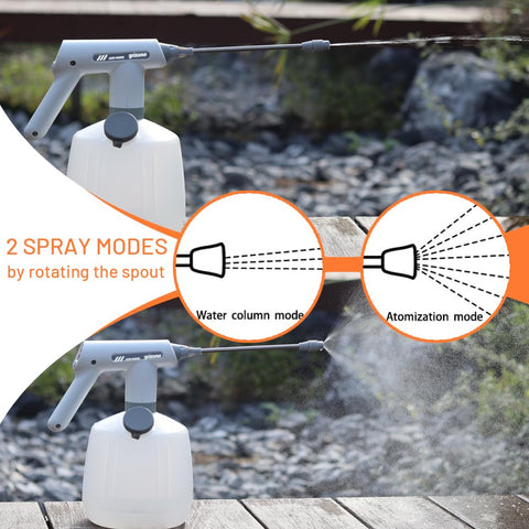 Agrizone short nozzle delivers precise spray for tight spaces