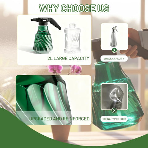 Agrizone versatile plant mister suitable for indoor and outdoor use in gardens.