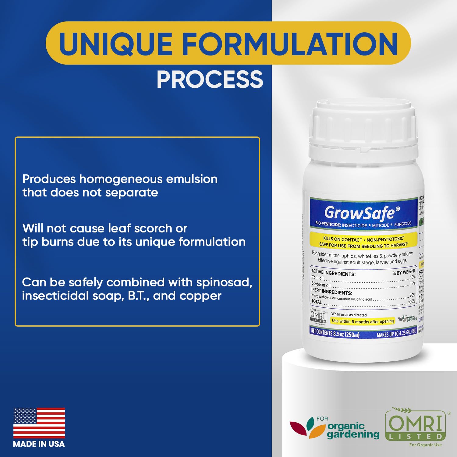 AgroMagen GrowSafe spray application demonstrates safe use on houseplants.