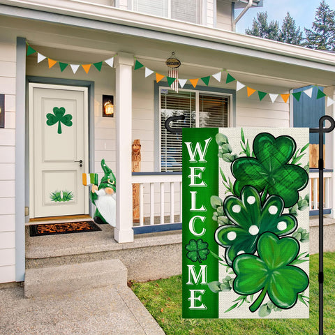 Agroon flag fluttering in the wind, ideal for porches and patios.