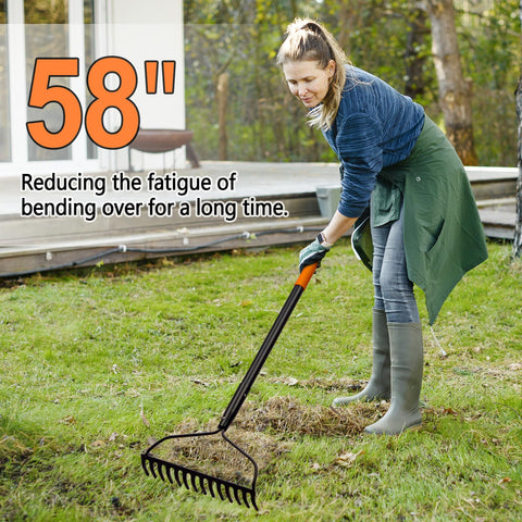 AgroPro rake head with rust-resistant coating stands up to humid conditions.