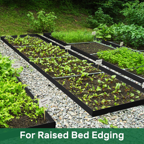 AGTEK versatile edging for lawns, borders, trees, and patios.