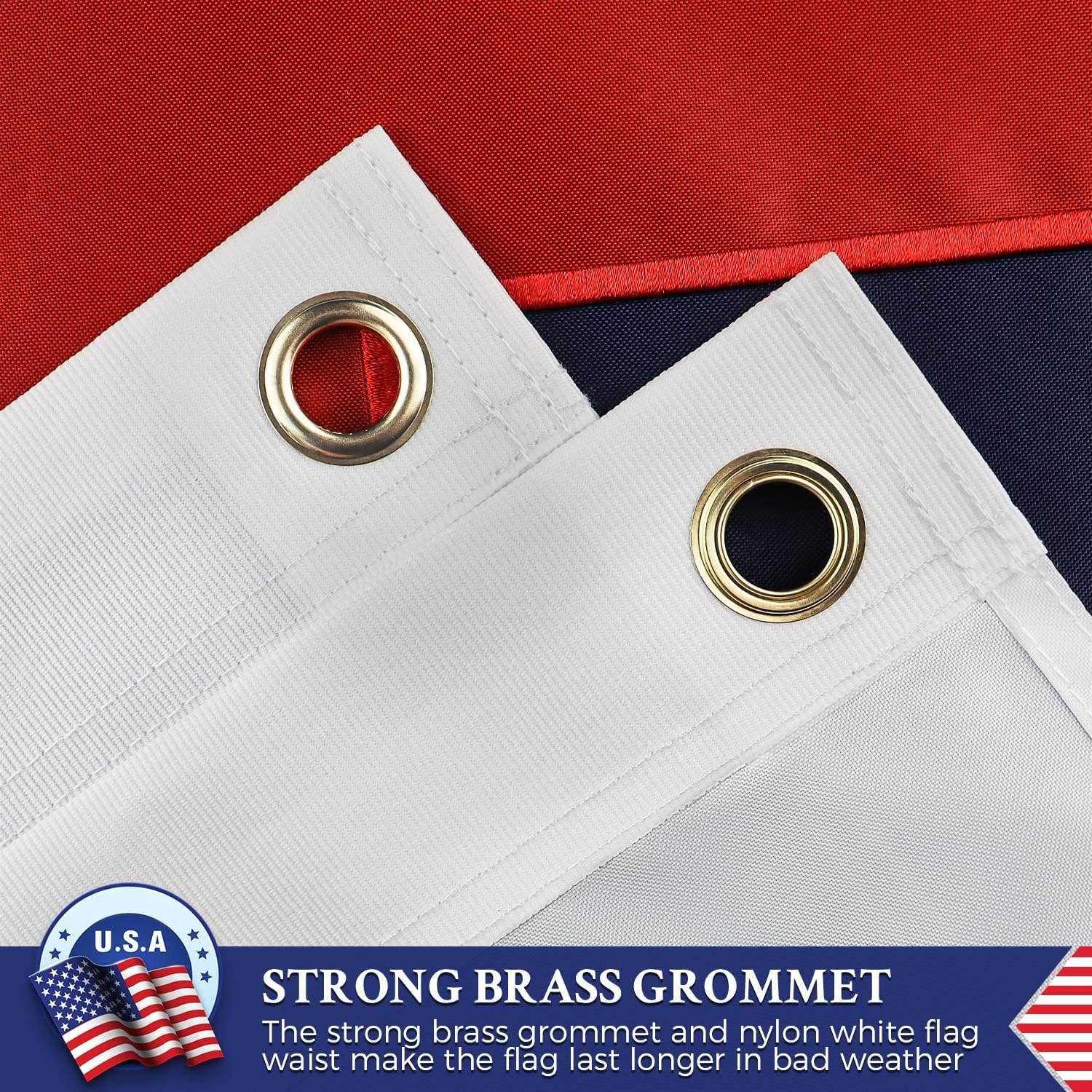 AGUIFLGS heavy 210D nylon material for weather resistance outdoors
