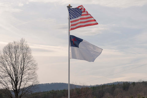 AGUIFLGS flag fluttering outdoors on a windy day