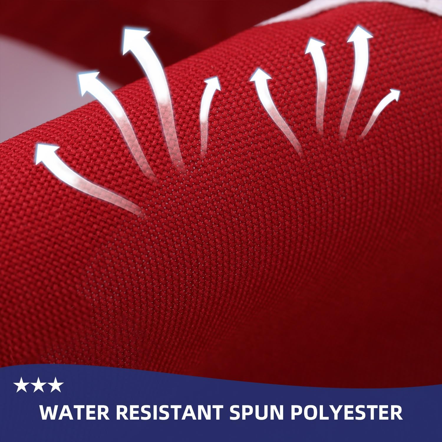 AGUIFLGS classic red, white, and blue design for patriotic outdoor display.