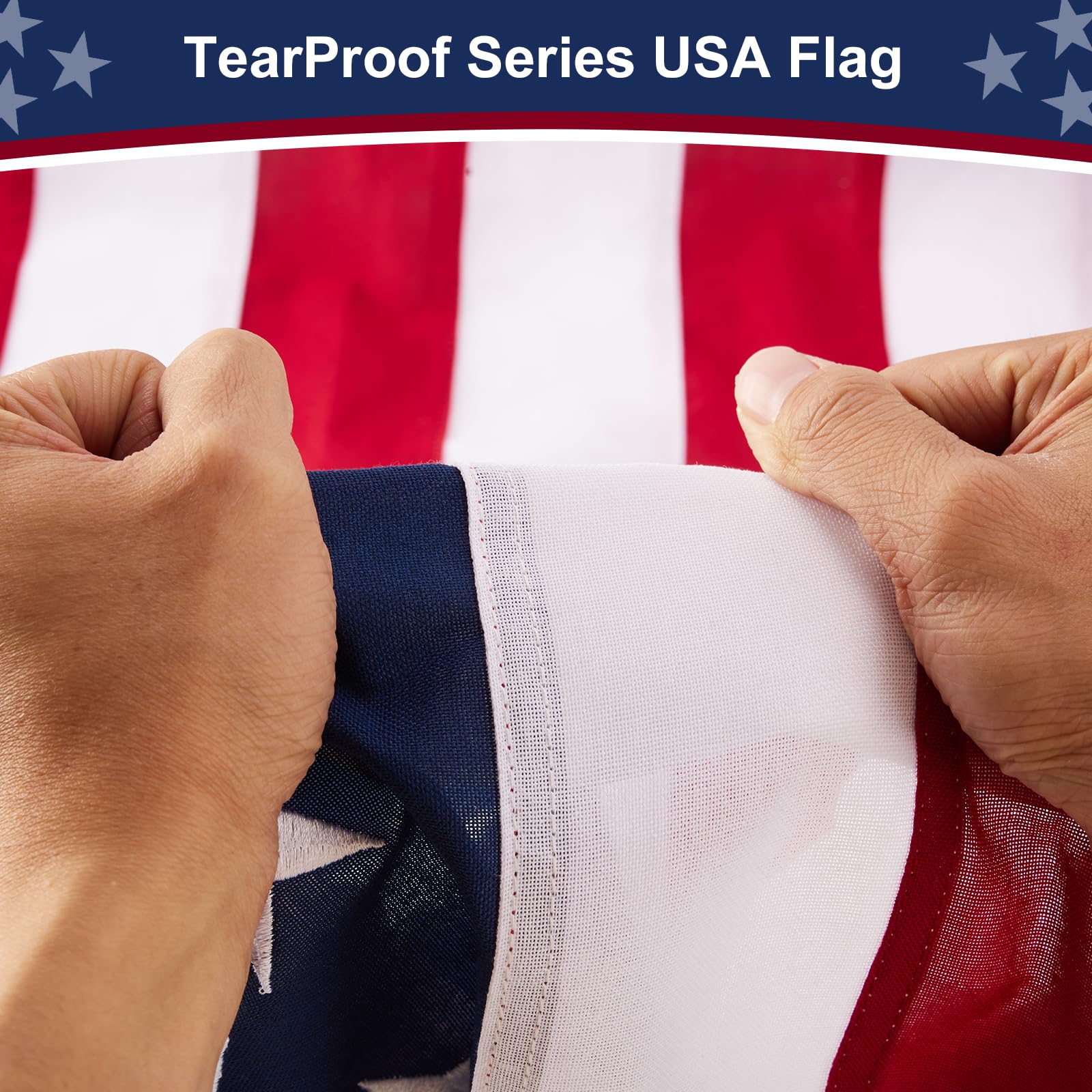 AGUIFLGS flag ready for patriotic holidays or everyday outdoor display