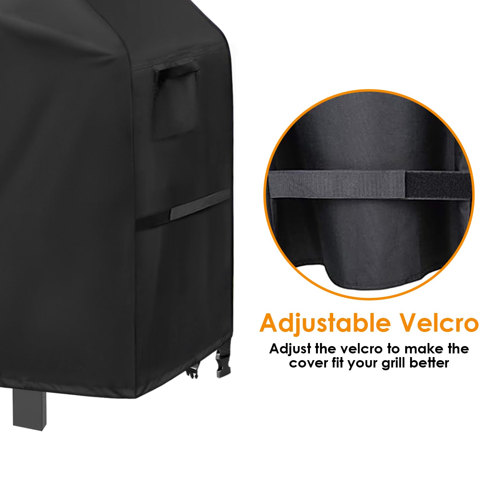 Agustone all-weather cover shields Blackstone Pro 22-inch from rain and UV rays