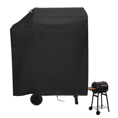Agustone grill cover on Char-Griller E1515 22x32x41 protects against rain and wind