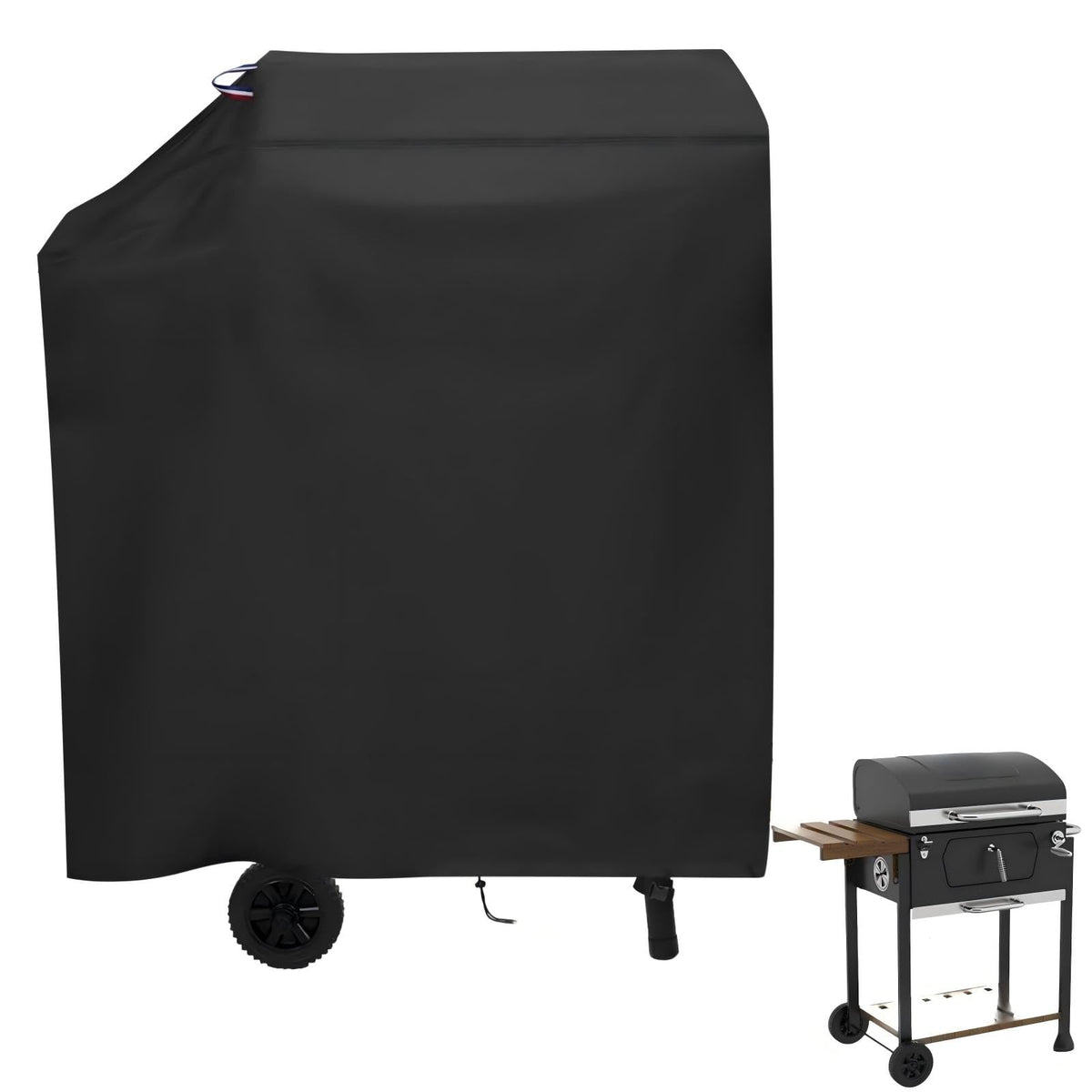 Agustone grill cover on Royal Gourmet CD1824M, snug 42x25x40 fit.
