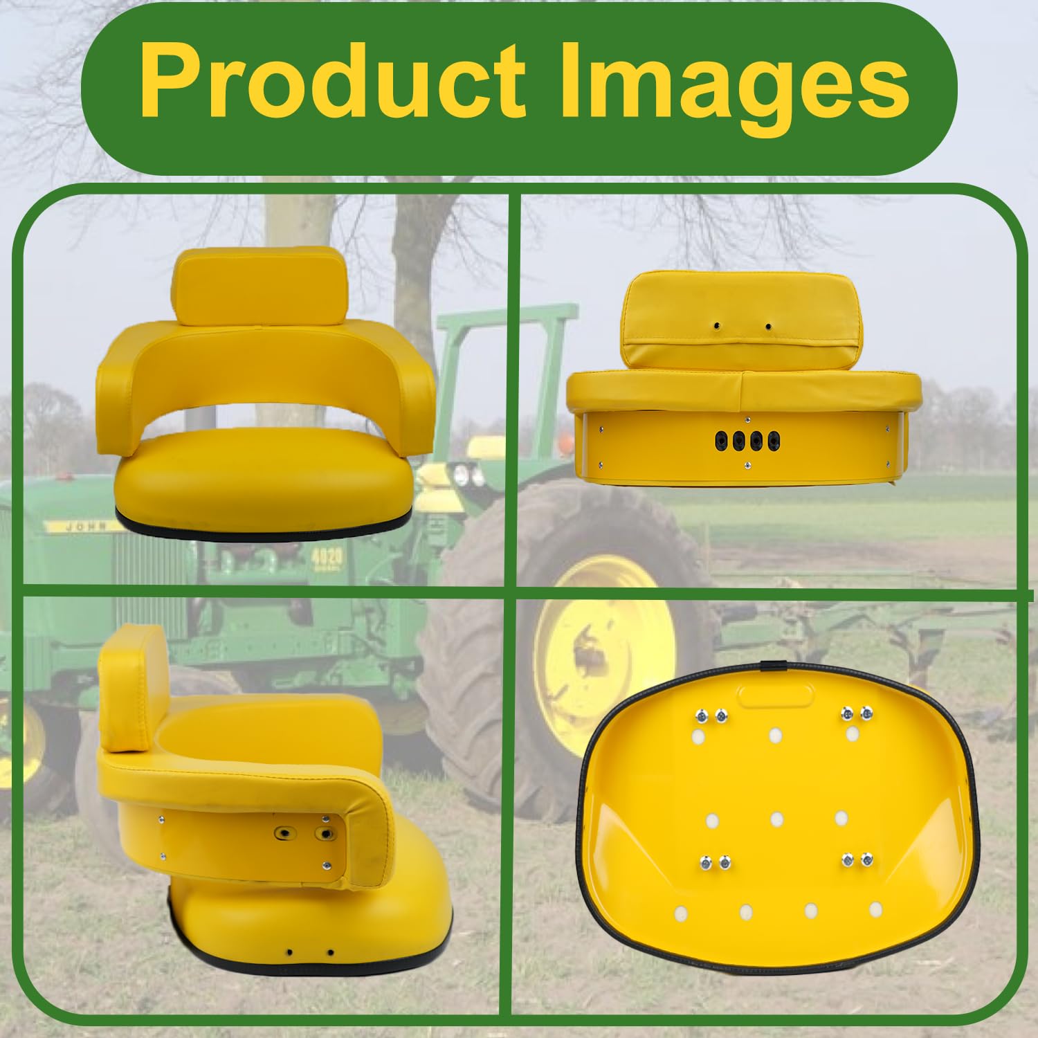 AHADA vinyl cover shows weather-resistant material for outdoor use.