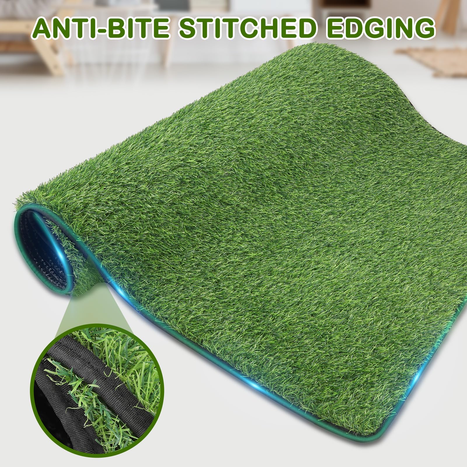 aHeemo reusable pet training mat at home and travel demonstrates portability and quick setup