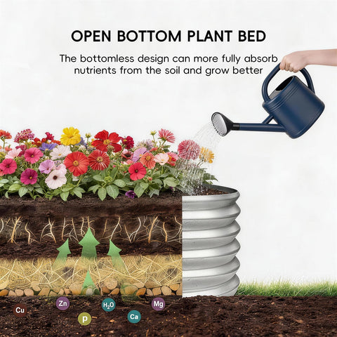 AHEONLAR three-pack kit shown, ideal for creating a neat planting area.
