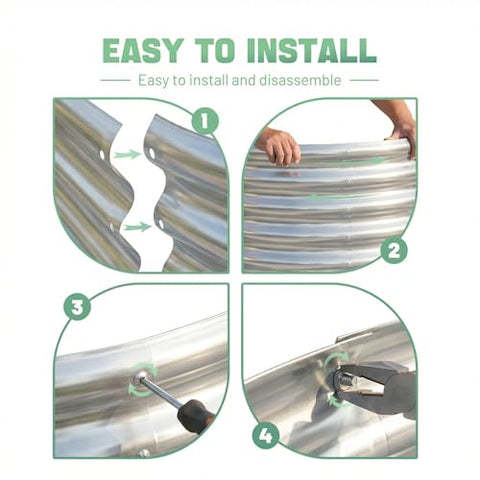 AHEONLAR easy-assembly panels for quick setup in any outdoor space.