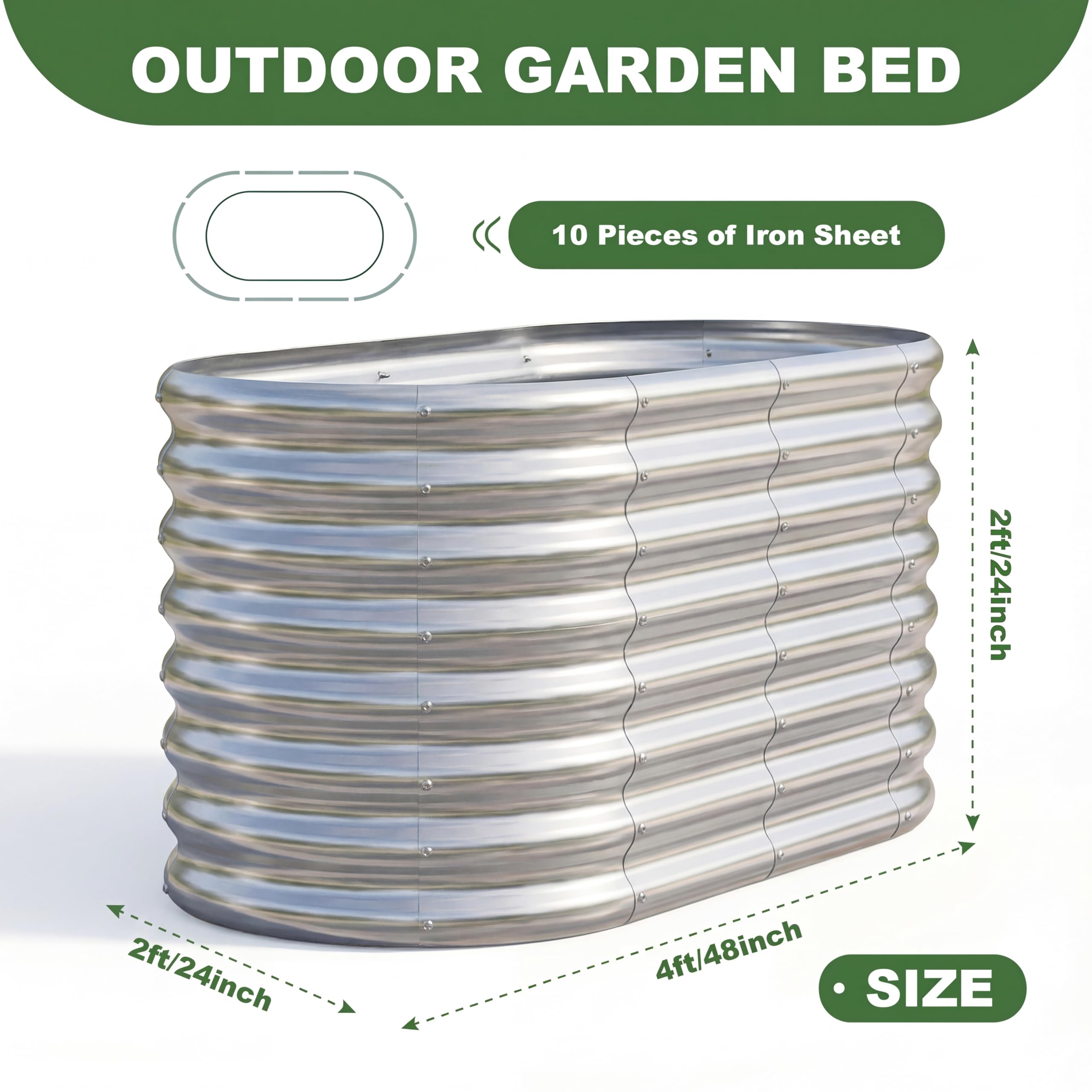 AHEONLAR open-base drainage for healthy root growth in beds.