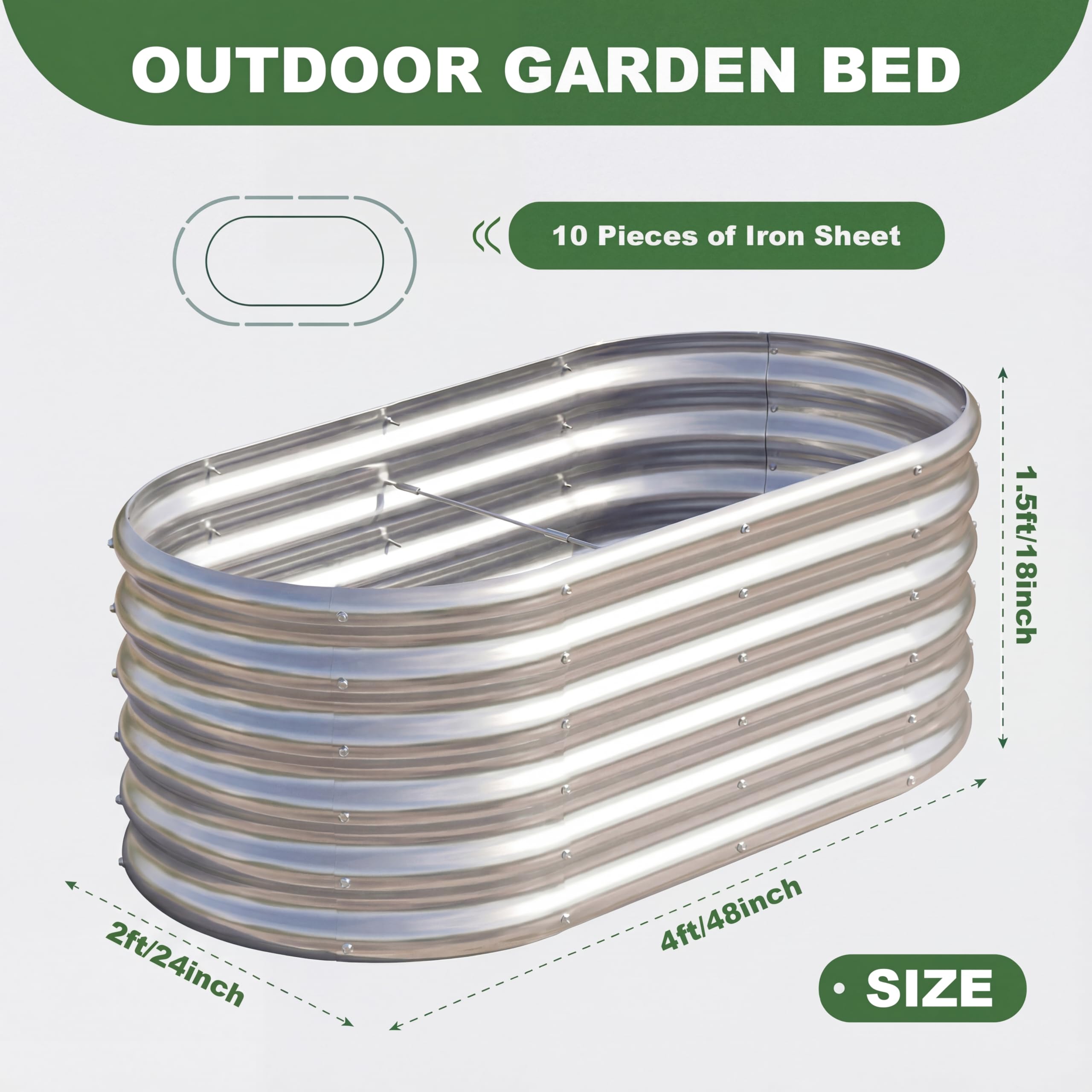 AHEONLAR beds with reinforced rounded edges ensure safe handling and durability.
