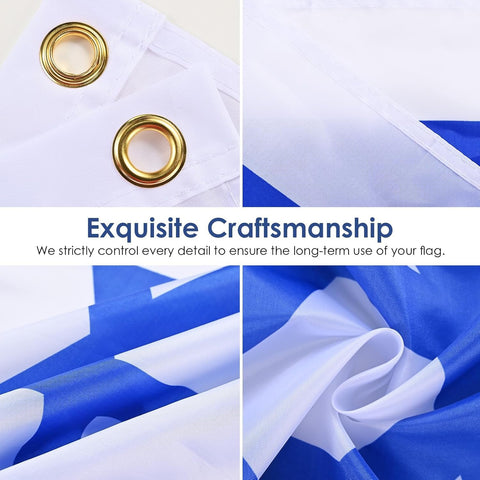 AhfuLife Cuba flag double-sided print for visible color from both sides