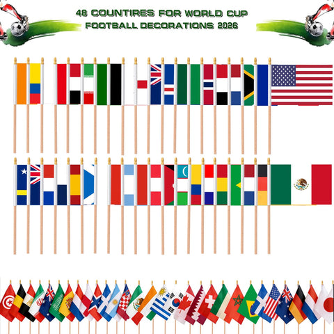AhfuLife double-sided flags improve visibility from both sides at gatherings