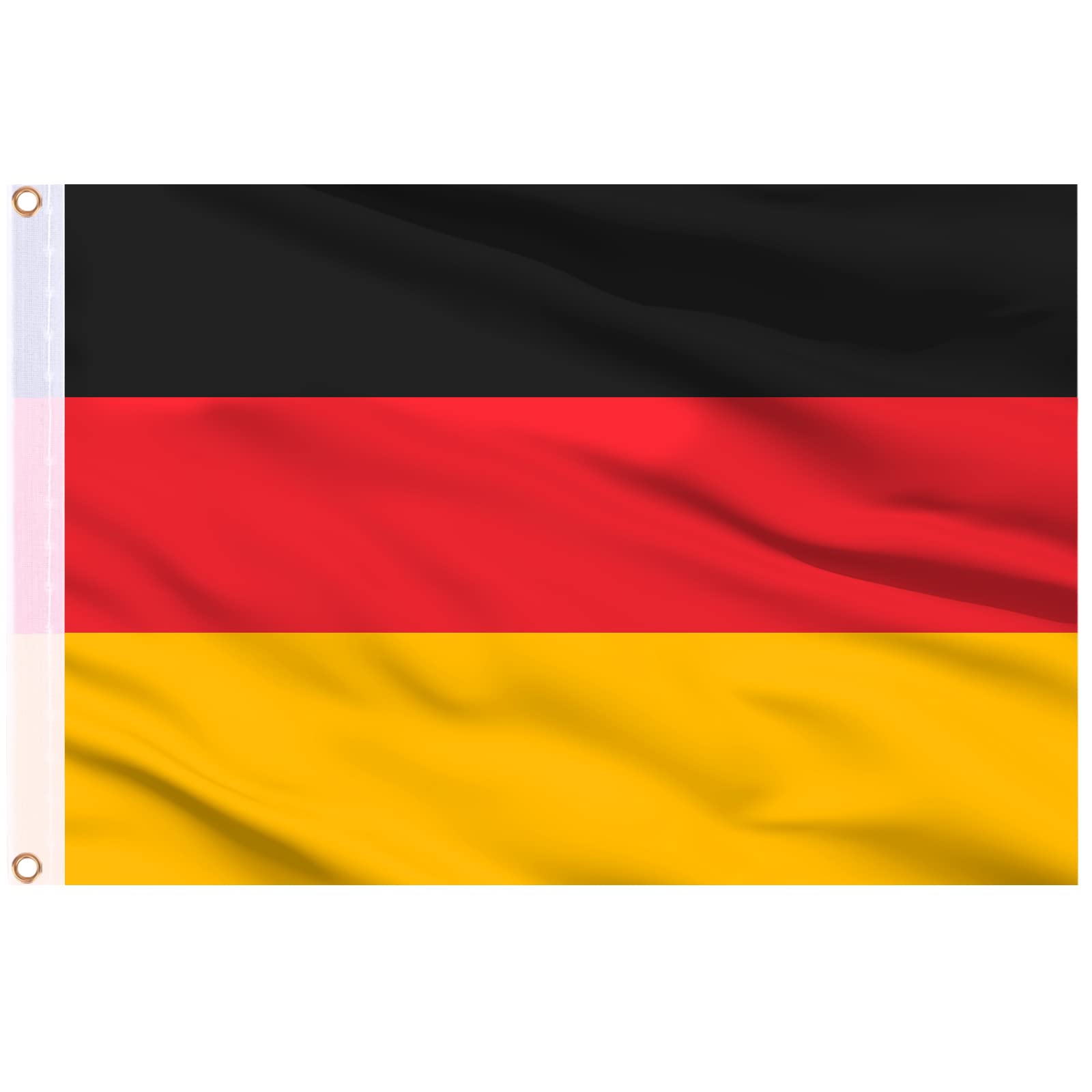 AhfuLife German flag 150x90cm for outdoor display with durable double-sided design