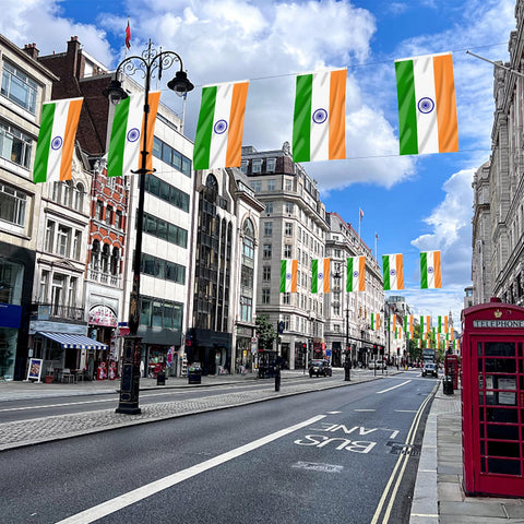 AhfuLife India flag bright colors ideal for outdoor visibility