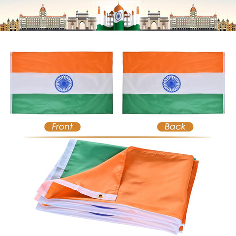 AhfuLife India flag wall-mount ready for quick display