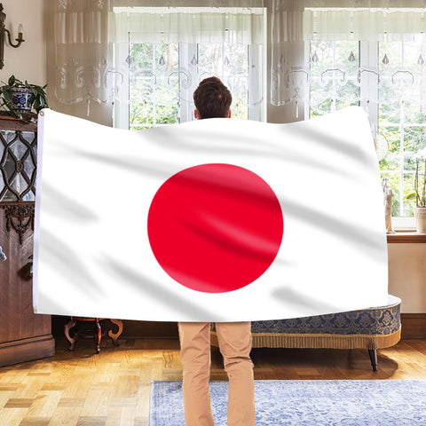 AhfuLife flag with canvas header provides strong, long-lasting hanging.