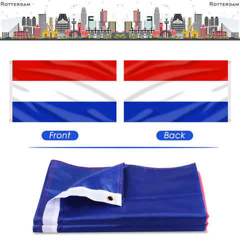 AhfuLife Netherlands flag ideal for outdoor decor and events