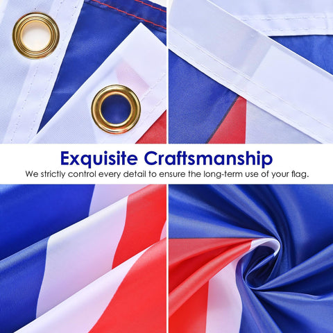 AhfuLife New Zealand flag 3x5ft waterproof fabric in vivid color