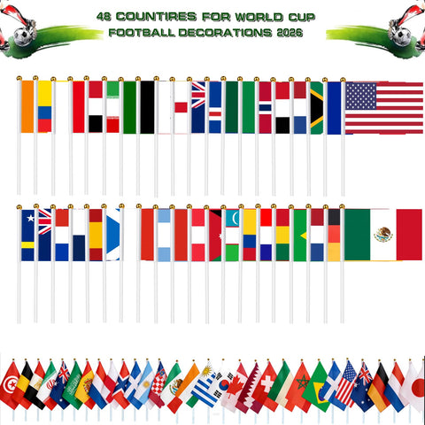 AhfuLife 30cm flag pole keeps banners steady during events