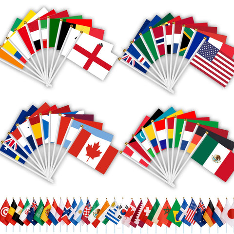 AhfuLife World Cup flags collection for stadium and party decor