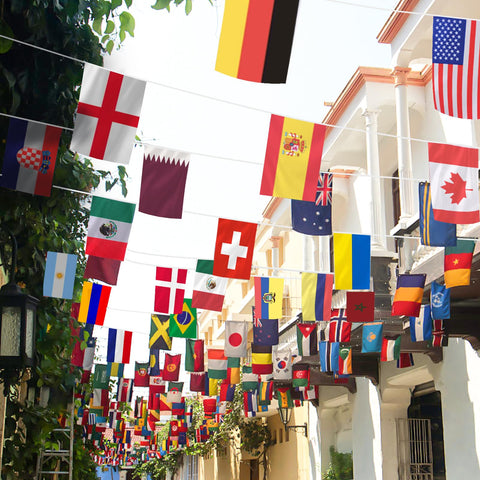 Contains 48 countries including USA and Brazil