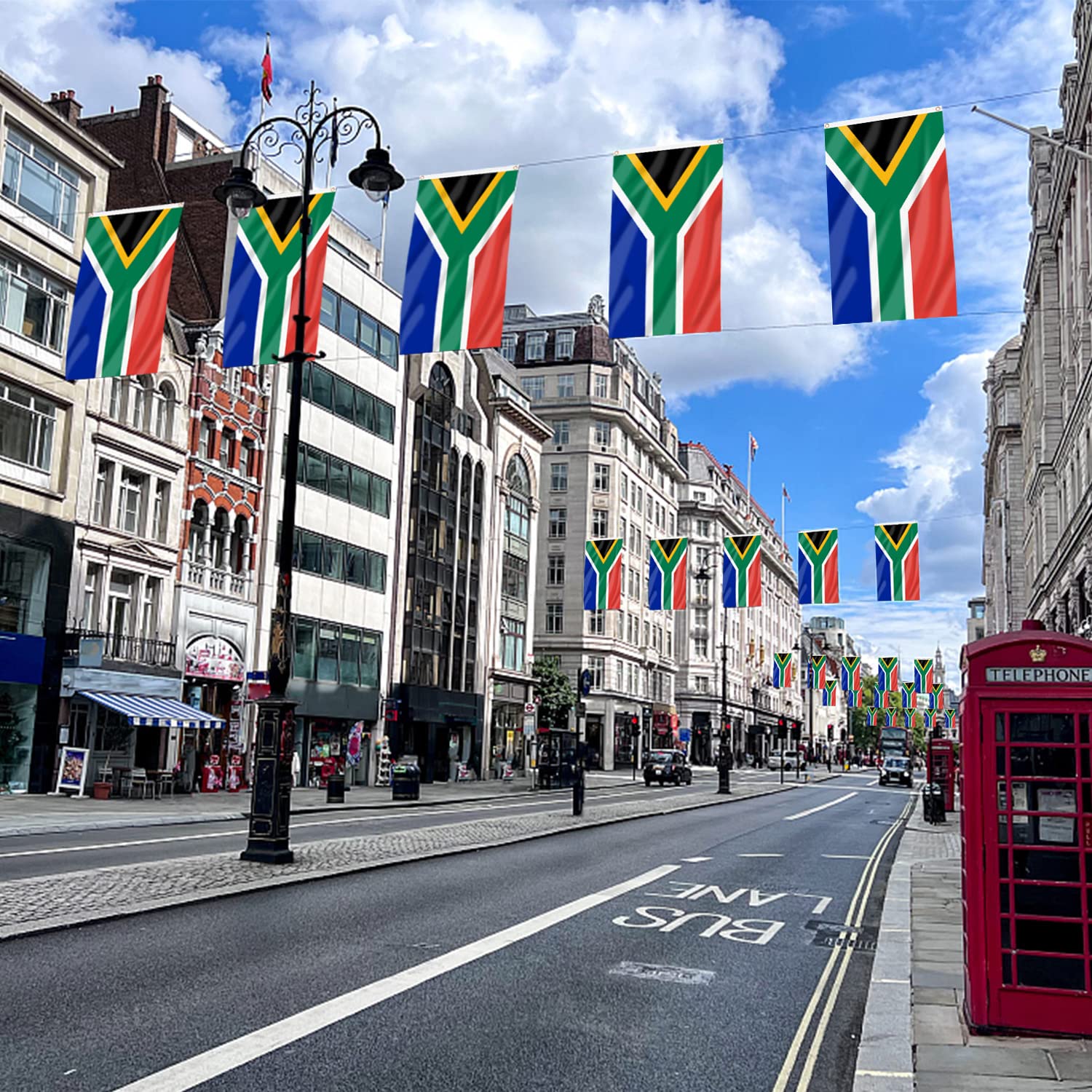 AhfuLife flag uses dye-print technology for long-lasting, vivid colors.