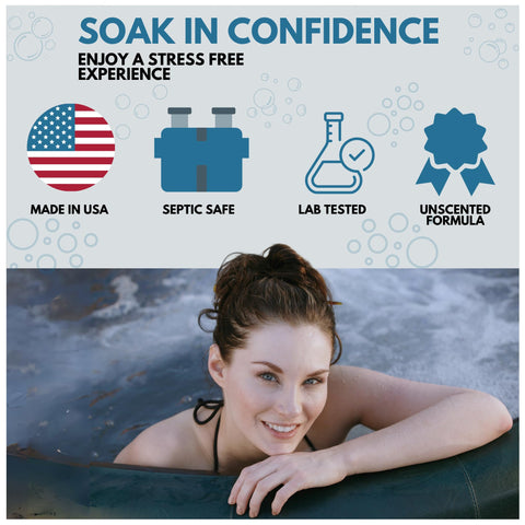 Ahh-Some eight-treatments-per-bottle value supports efficient spa upkeep.