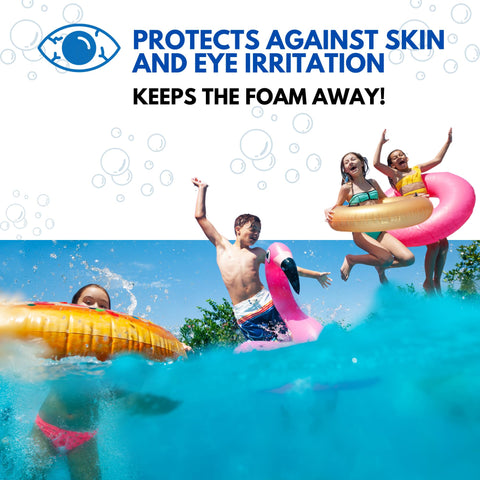 Ahh-Some Water Care eliminates foam for foam-free water around pumps and jets