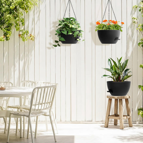AHJZO weather-resistant plastic construction withstands outdoor conditions while preserving appearance
