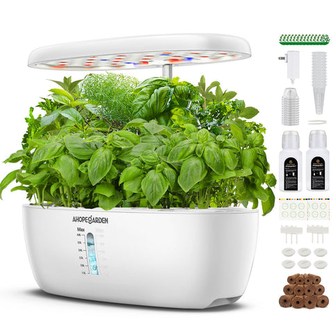Ahopegarden 12-pod indoor garden for easy home herb cultivation