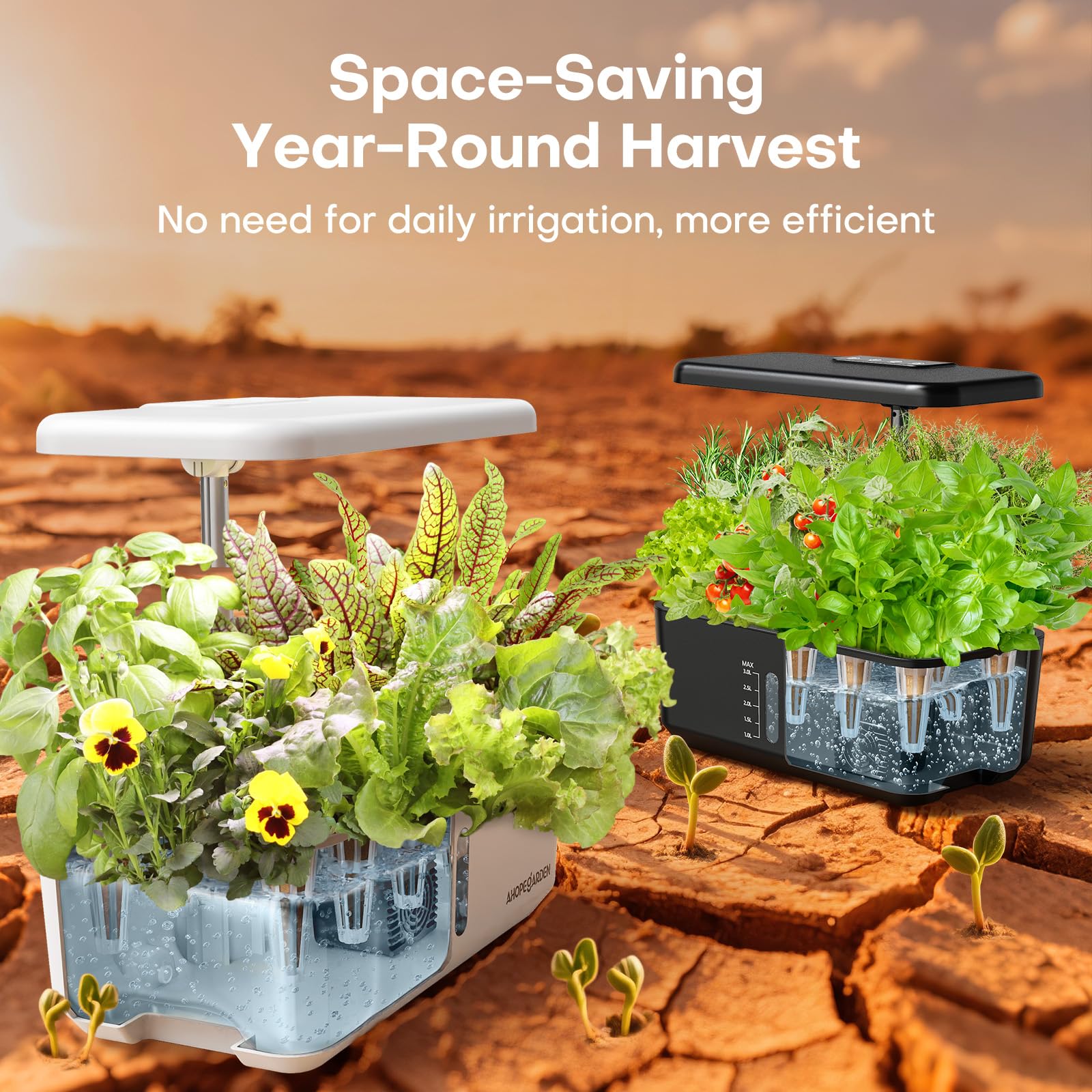 Ahopegarden gift idea for plant lovers and home chefs.