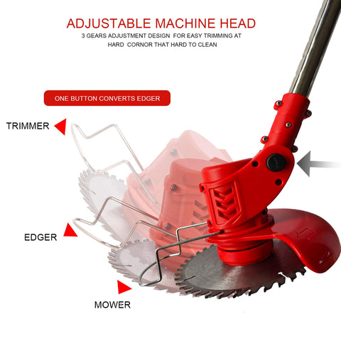 AHPUCEP weed wacker adjustable handle for comfortable operation