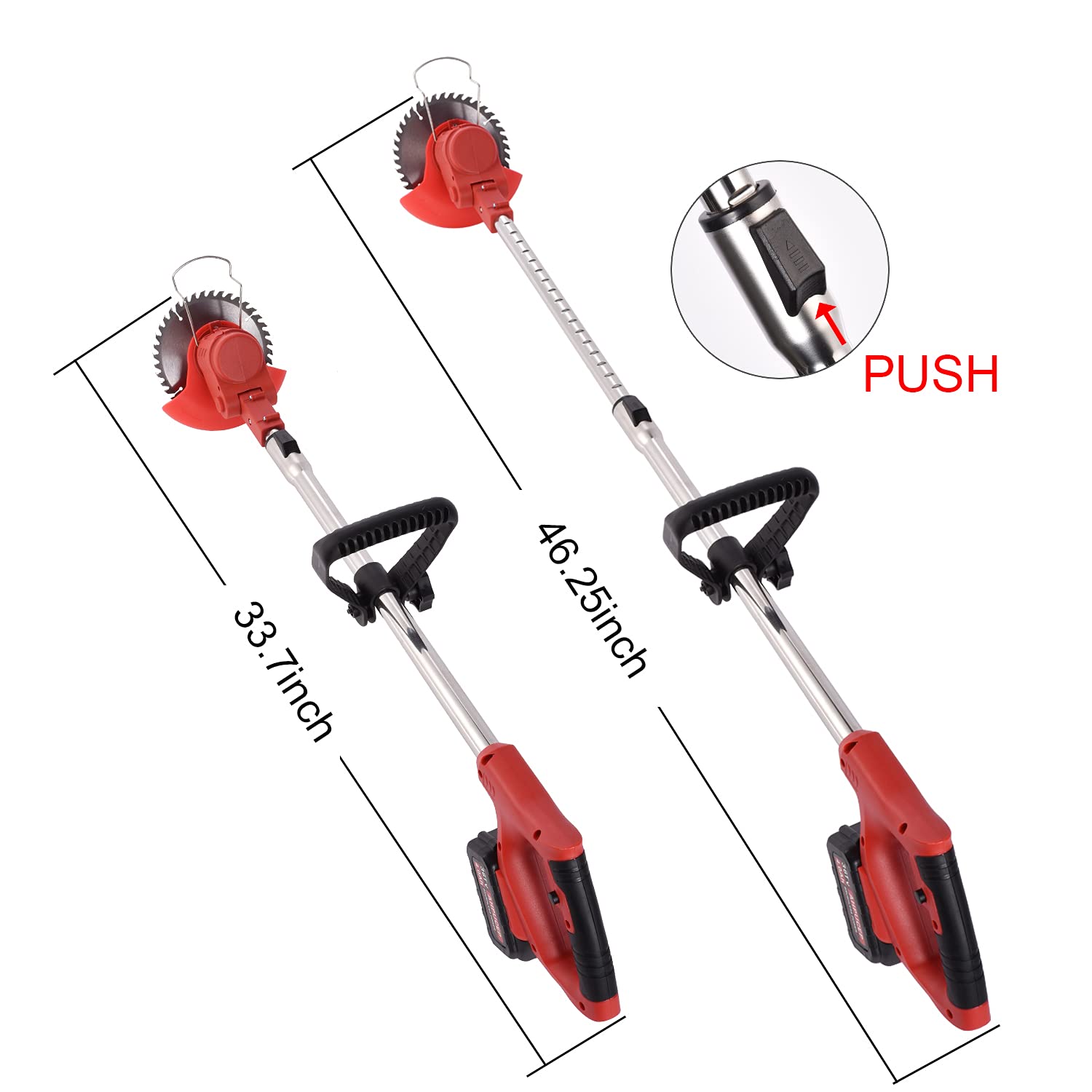 AHPUCEP weed wacker edger head creates clean lawn edges
