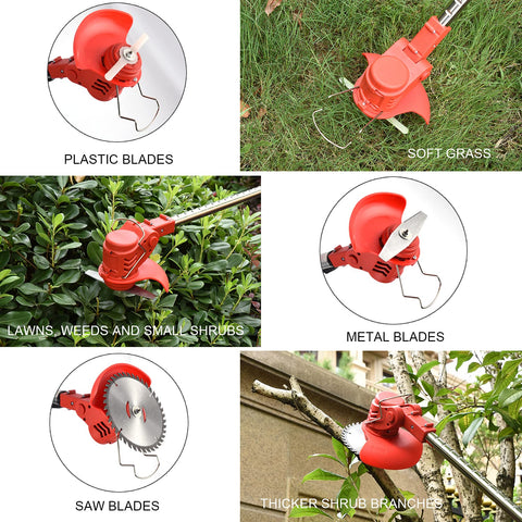 AHPUCEP weed wacker lightweight design reduces user fatigue