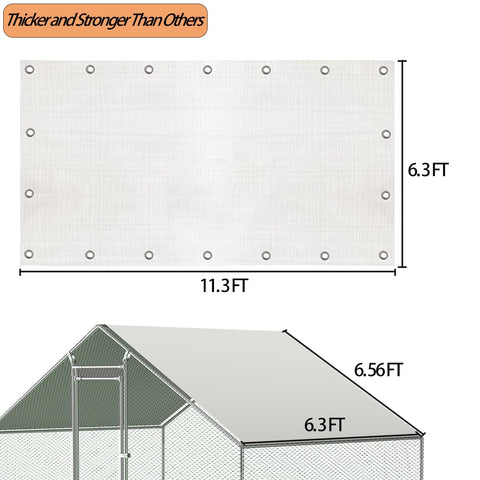Ahpuhtan 2-pack with ball bungees secures the coop cover