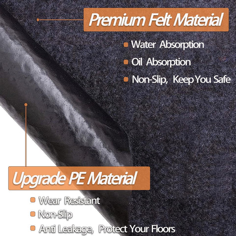 Ahpuhtan shed mat is easy to clean and quick to dry