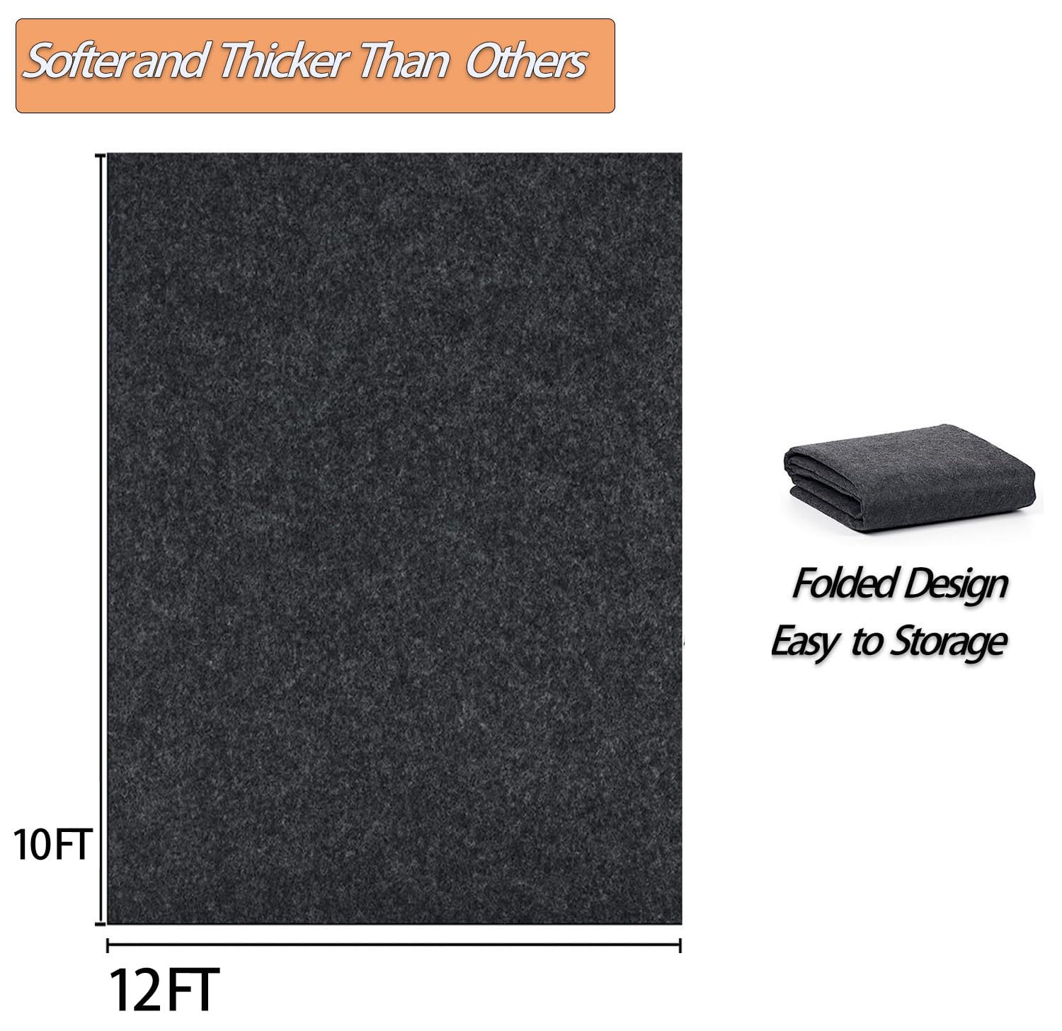 Ahpuhtan shed mat with waterproof bottom protects concrete from leaks