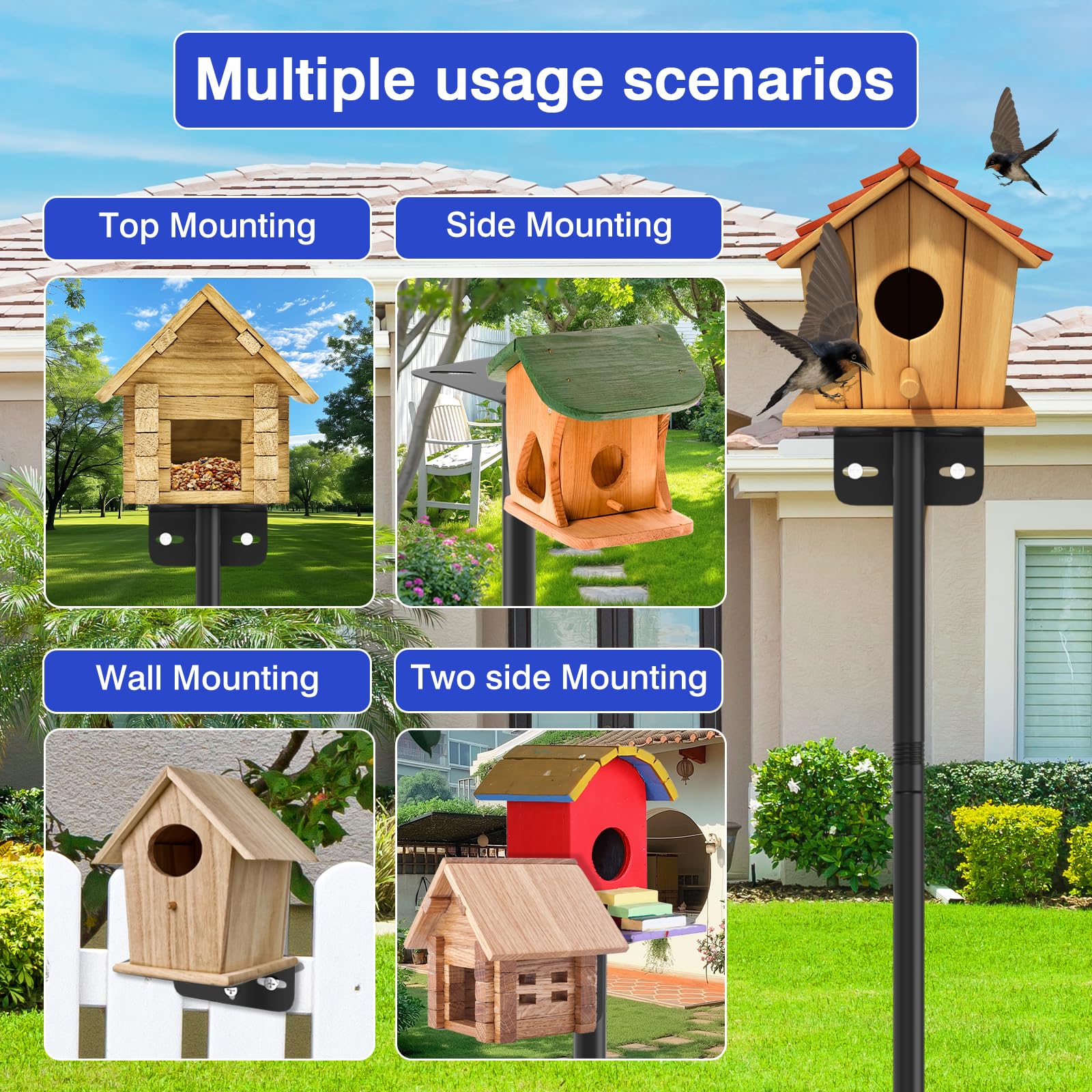 AHRLHR weather-station-mount enables multi-use outdoors with reliable support on windy days.