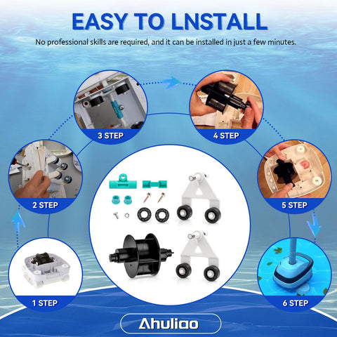 Ahuliao AXV621DAT main turbine delivering strong pool suction