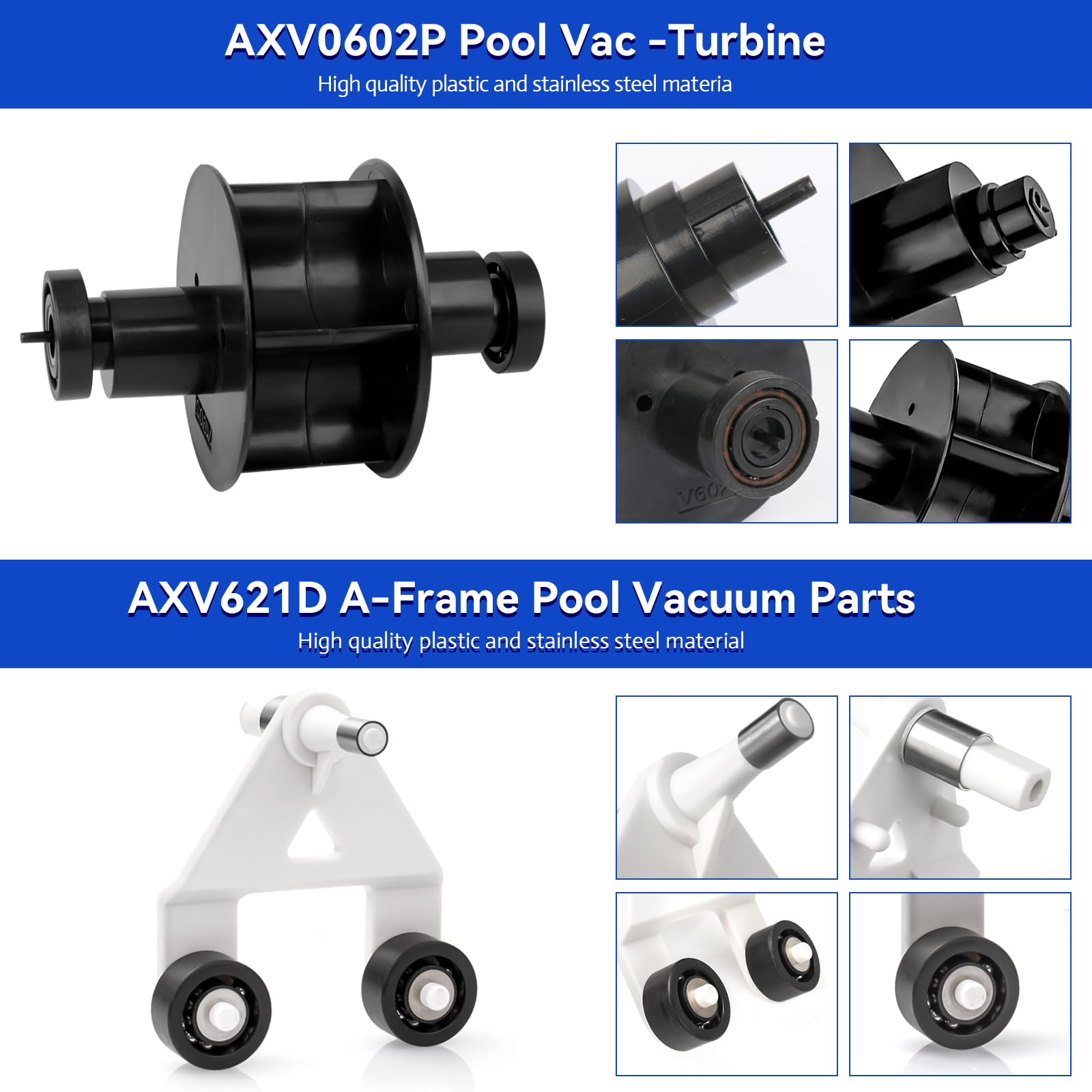 Ahuliao AXV621DAT washers and screws for durable assembly